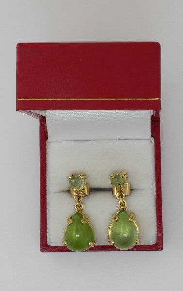 18k. yellow gold cocktail ring with natural gemstones 16.00 carat